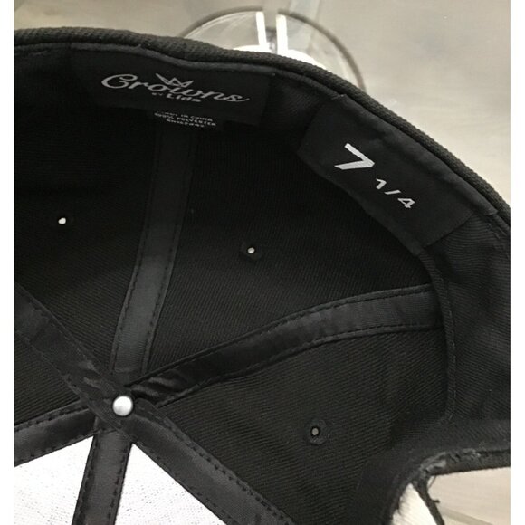 PARACLETE MENS BLACK STRETCH FITTED TEAM LOGO HAT- SIZE 71/4 Pittsburgh - Picture 7 of 7